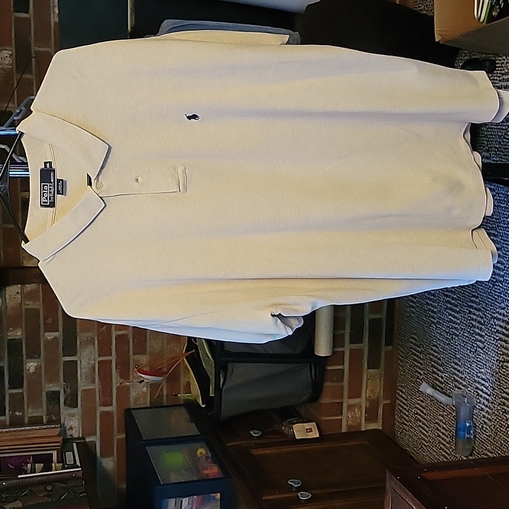Sz xxl Polo by Ralph Lauren. Oatmeal color